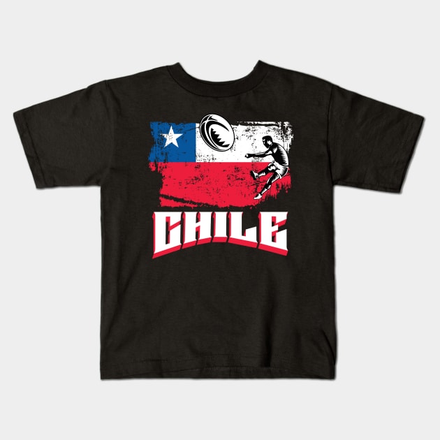 Rugby Chile Kids T-Shirt by EndStrong